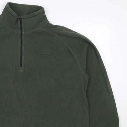 Craghoppers Men’s Green 3XL 1/4 Zip Fleece Pullover Sweatshirt