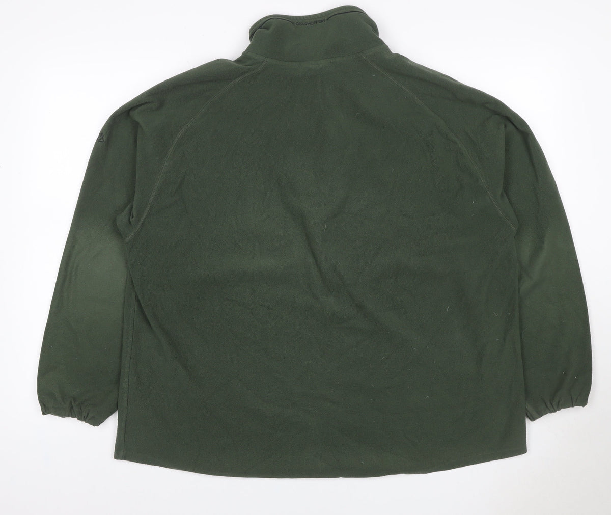 Craghoppers Men’s Green 3XL 1/4 Zip Fleece Pullover Sweatshirt