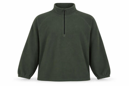 Craghoppers Men’s Green 3XL 1/4 Zip Fleece Pullover Sweatshirt