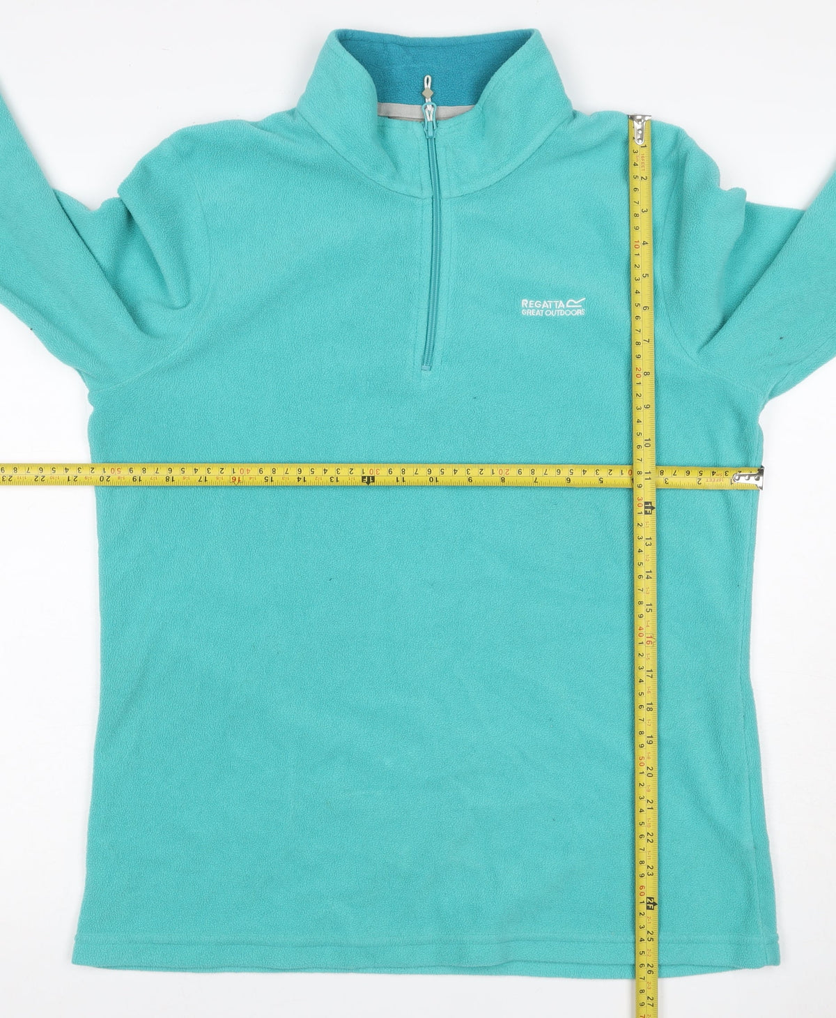 Regatta Women Blue UK 14 Pullover 1/4 Zip Fleece Sweatshirt