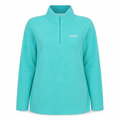 Regatta Women Blue UK 14 Pullover 1/4 Zip Fleece Sweatshirt