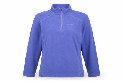 Craghoppers Women’s Blue UK 14 Half Zip Fleece Sweatshirt Hiking