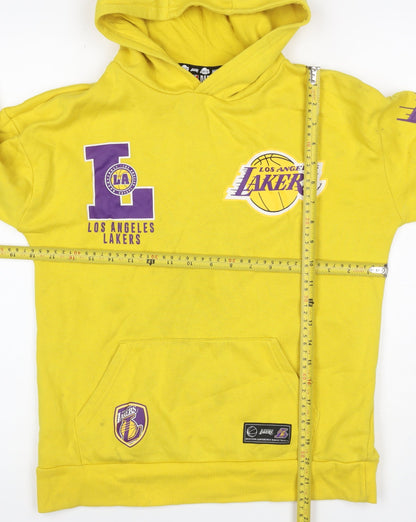 NBA Los Angeles Lakers Boys Yellow Pullover Hoodie 11-12 Years Sports