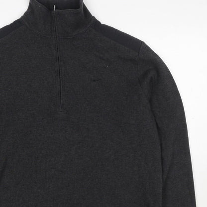 Nike Tiger Woods Men's Black M Pullover 1/4 Zip Golf Sweatshirt