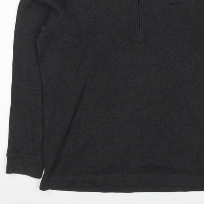 Nike Tiger Woods Men's Black M Pullover 1/4 Zip Golf Sweatshirt