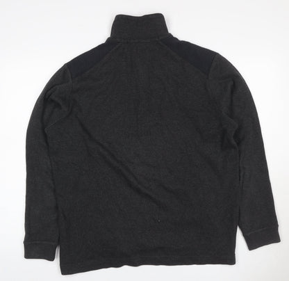 Nike Tiger Woods Men's Black M Pullover 1/4 Zip Golf Sweatshirt