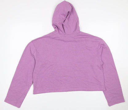 H&M Girls Purple 6 Years Harry Potter Hedwig Pullover Hoodie