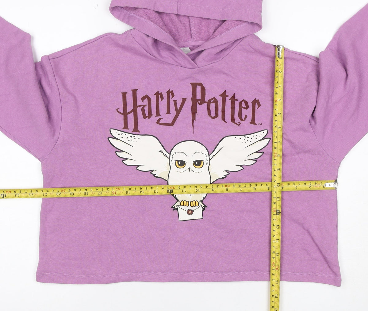H&M Girls Purple 6 Years Harry Potter Hedwig Pullover Hoodie