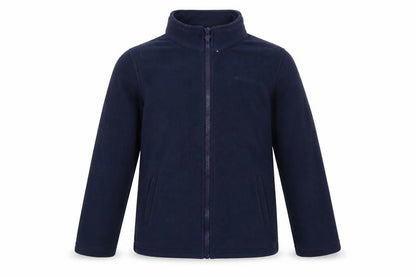 Mountain Warehouse Boys Blue 13 Years Fleece Full Zip Hiking Jacket