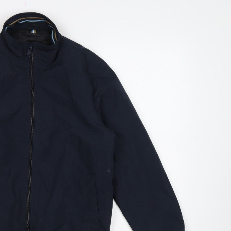 Next Boys Blue 12 Years Bomber Jacket Full Zip Lined Pockets