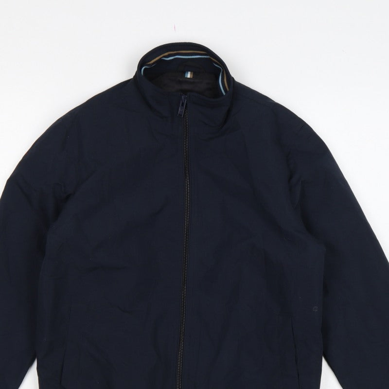 Next Boys Blue 12 Years Bomber Jacket Full Zip Lined Pockets