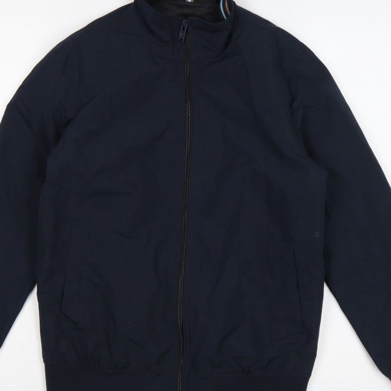 Next Boys Blue 12 Years Bomber Jacket Full Zip Lined Pockets