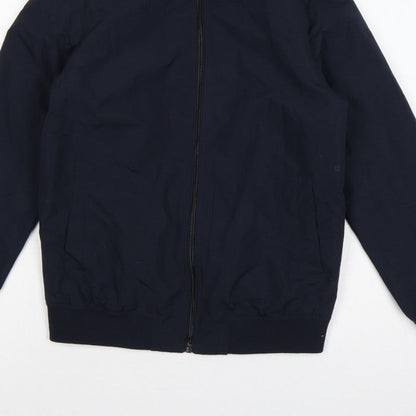 Next Boys Blue 12 Years Bomber Jacket Full Zip Lined Pockets
