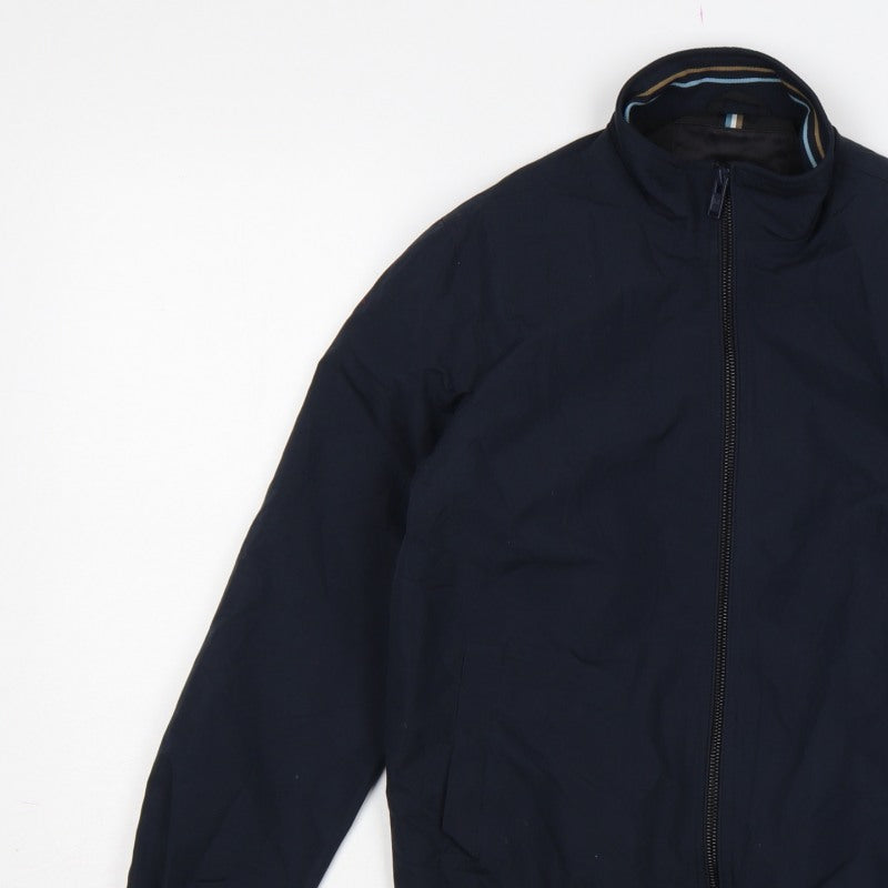 Next Boys Blue 12 Years Bomber Jacket Full Zip Lined Pockets