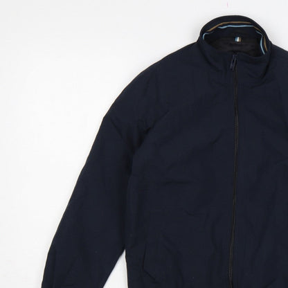 Next Boys Blue 12 Years Bomber Jacket Full Zip Lined Pockets