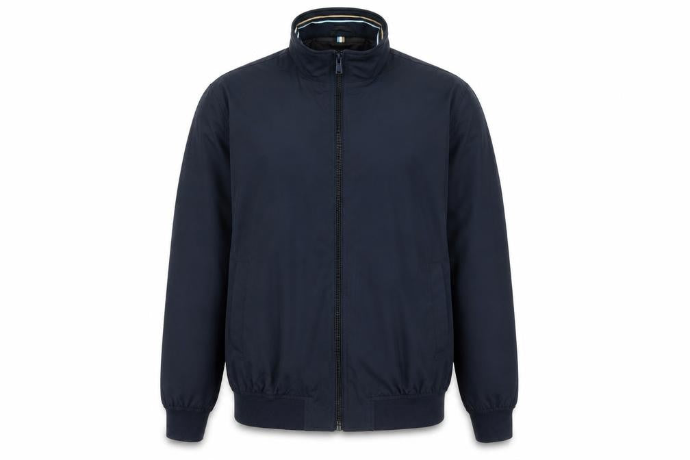 Next Boys Blue 12 Years Bomber Jacket Full Zip Lined Pockets