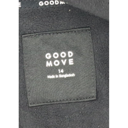 M&S Goodmove Women’s Black Size 14 Fleece Full Zip Jacket
