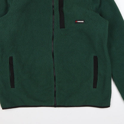 Parkside Men’s Green L Fleece Full Zip Workwear Jacket