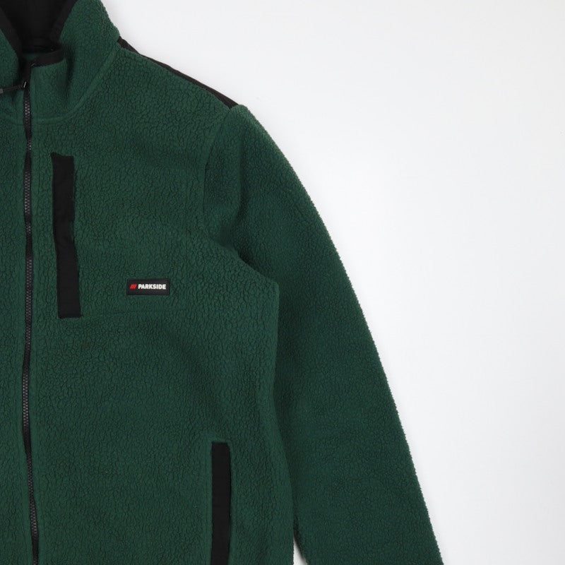 Parkside Men’s Green L Fleece Full Zip Workwear Jacket