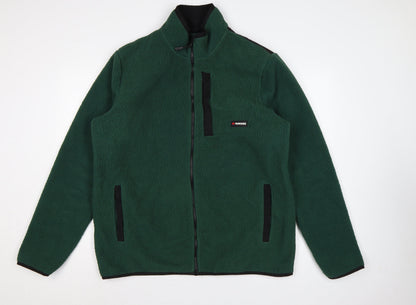 Parkside Men’s Green L Fleece Full Zip Workwear Jacket