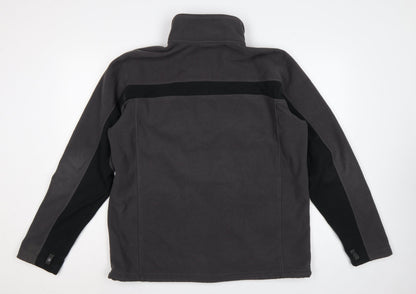 The North Face Men's Black L TNF 200 Fleece Full Zip Outdoor Jacket