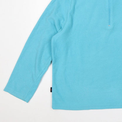 ProClimate Women’s Blue Size 18 1/4 Zip Fleece Sweatshirt