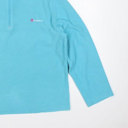 ProClimate Women’s Blue Size 18 1/4 Zip Fleece Sweatshirt