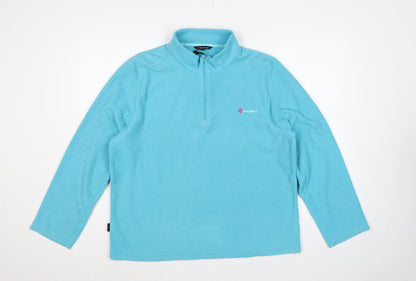 ProClimate Women’s Blue Size 18 1/4 Zip Fleece Sweatshirt