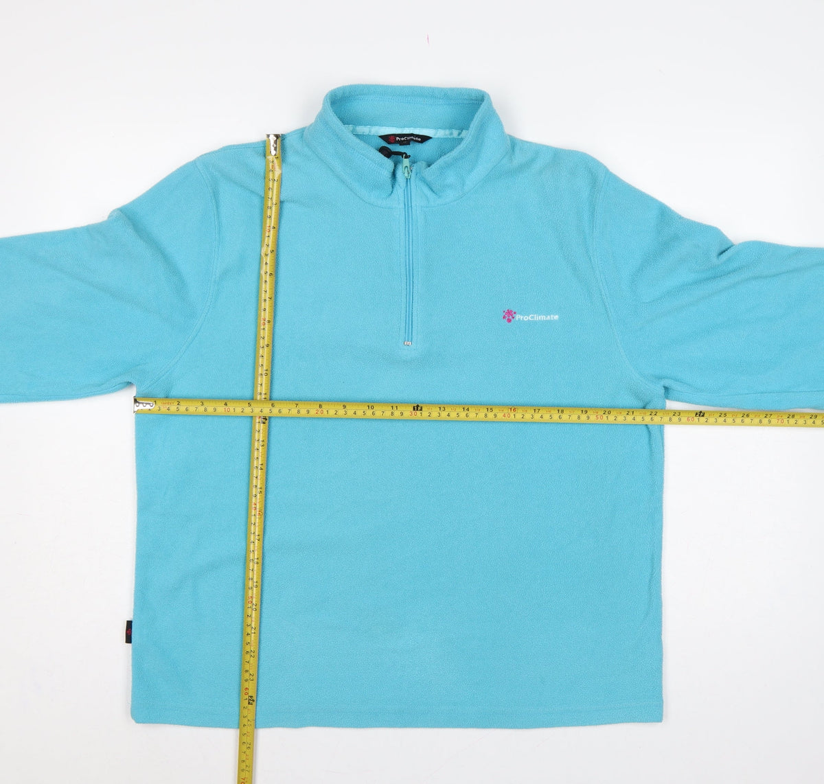 ProClimate Women’s Blue Size 18 1/4 Zip Fleece Sweatshirt