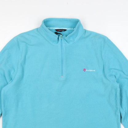 ProClimate Women’s Blue Size 18 1/4 Zip Fleece Sweatshirt