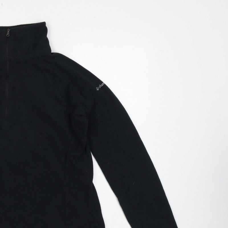 Columbia Women’s Black L Fleece 1/4 Zip Pullover Sweatshirt