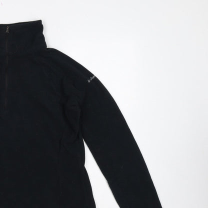 Columbia Women’s Black L Fleece 1/4 Zip Pullover Sweatshirt