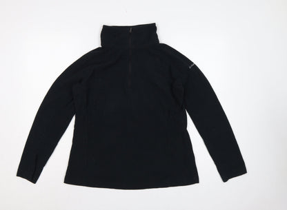Columbia Women’s Black L Fleece 1/4 Zip Pullover Sweatshirt
