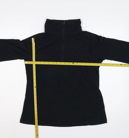 Columbia Women’s Black L Fleece 1/4 Zip Pullover Sweatshirt