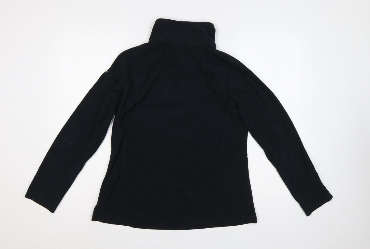 Columbia Women’s Black L Fleece 1/4 Zip Pullover Sweatshirt