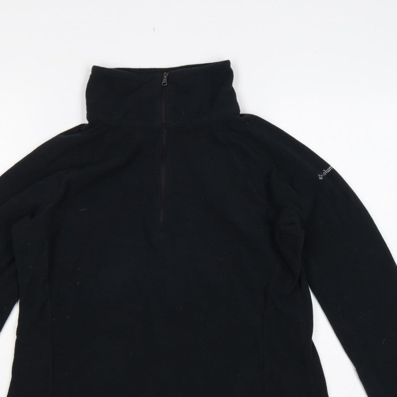Columbia Women’s Black L Fleece 1/4 Zip Pullover Sweatshirt