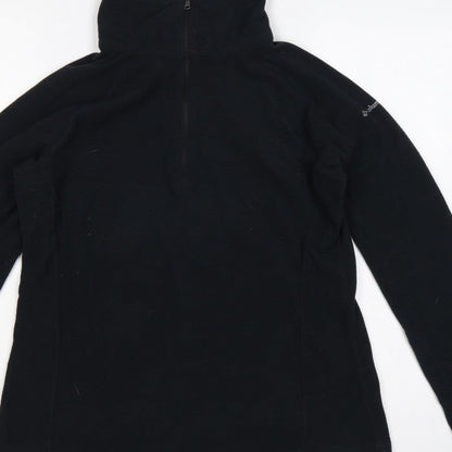 Columbia Women’s Black L Fleece 1/4 Zip Pullover Sweatshirt