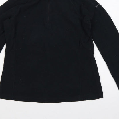 Columbia Women’s Black L Fleece 1/4 Zip Pullover Sweatshirt