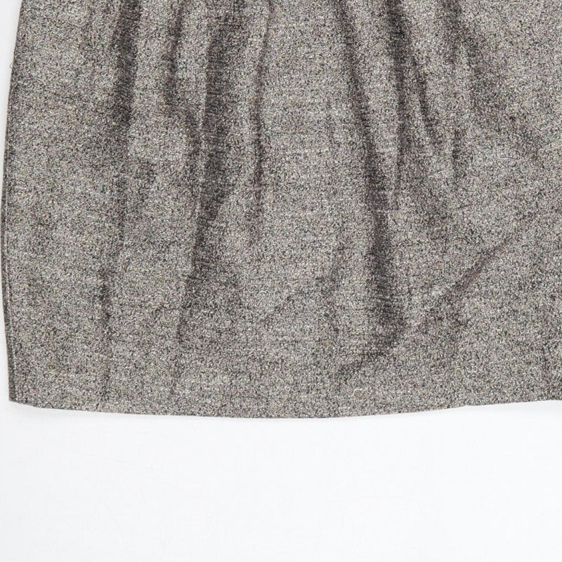 Whistles Women Silver Black UK 8 Sleeveless Sheath Party Dress