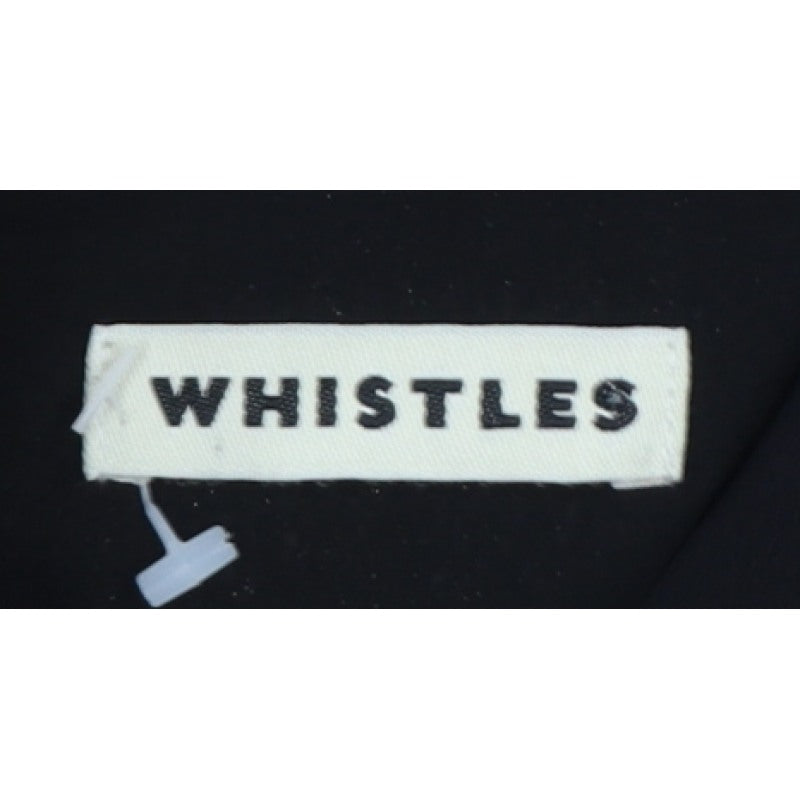 Whistles Women Silver Black UK 8 Sleeveless Sheath Party Dress