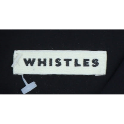 Whistles Women Silver Black UK 8 Sleeveless Sheath Party Dress
