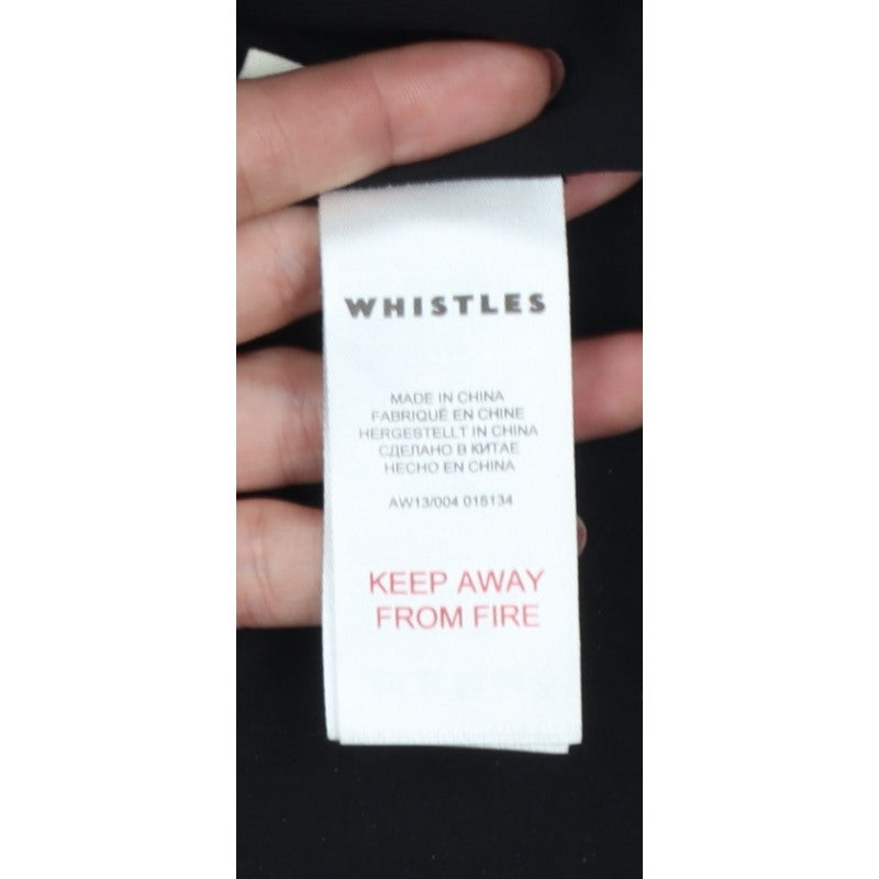 Whistles Women Silver Black UK 8 Sleeveless Sheath Party Dress