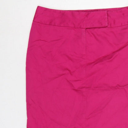Oasis Women’s Pink UK 10 High Rise Pencil Knee Length Skirt