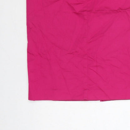 Oasis Women’s Pink UK 10 High Rise Pencil Knee Length Skirt