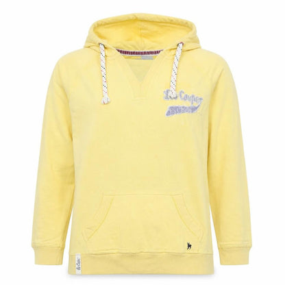Lee Cooper Women’s Yellow Size 12 Pullover Hoodie Logo Pocket