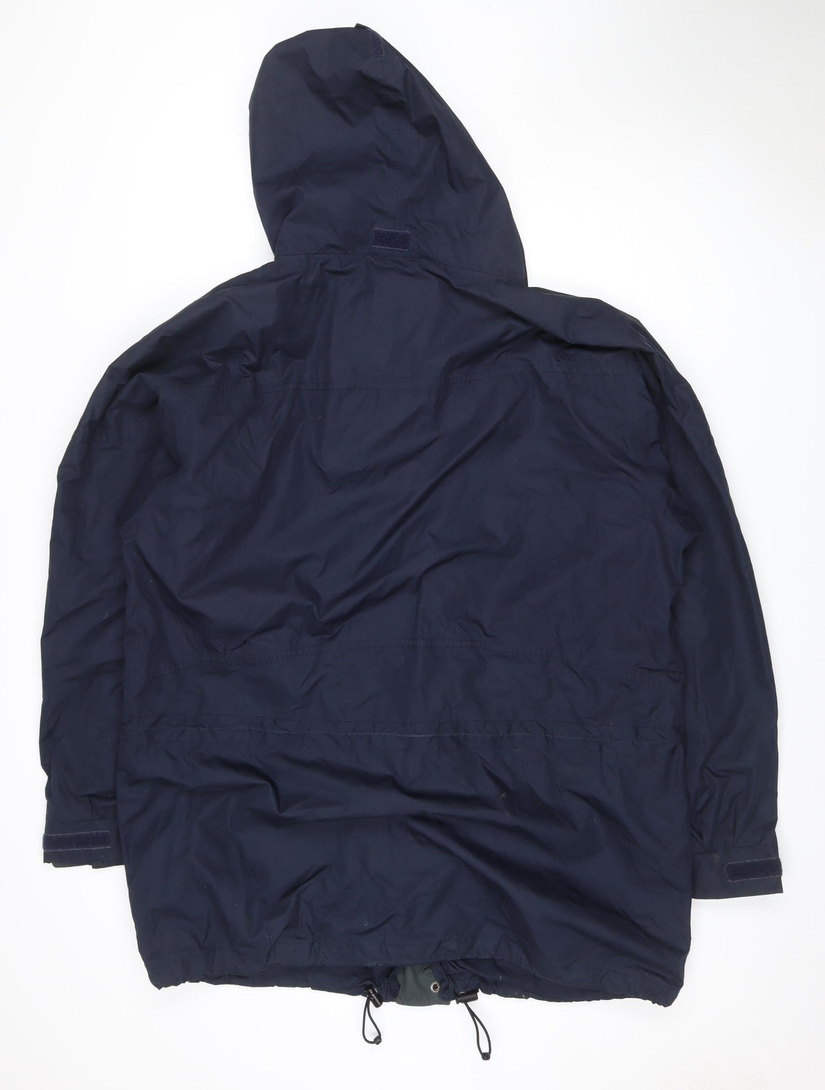 Mountain Venture Men’s Blue 7XL Hooded Parka Jacket Outdoor