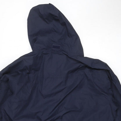 Mountain Venture Men’s Blue 7XL Hooded Parka Jacket Outdoor