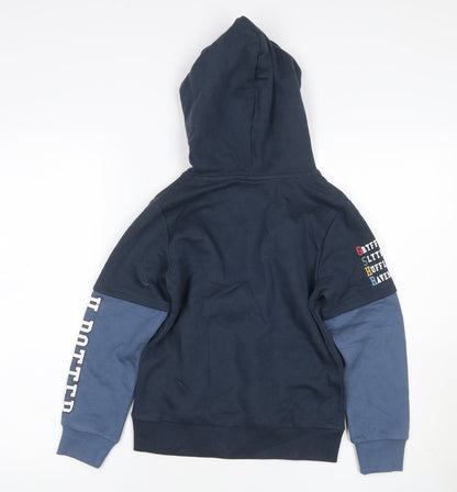 Wizarding World Boys Blue 10 Years Hogwarts Harry Potter Pullover Hoodie