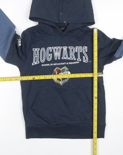 Wizarding World Boys Blue 10 Years Hogwarts Harry Potter Pullover Hoodie