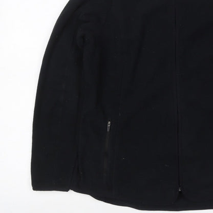 Goodmove Women’s Black UK 16 Basic Softshell Full Zip Jacket